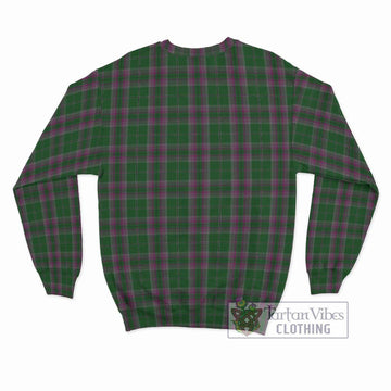 Gray Hunting Tartan Sweatshirt with Family Crest DNA In Me Style