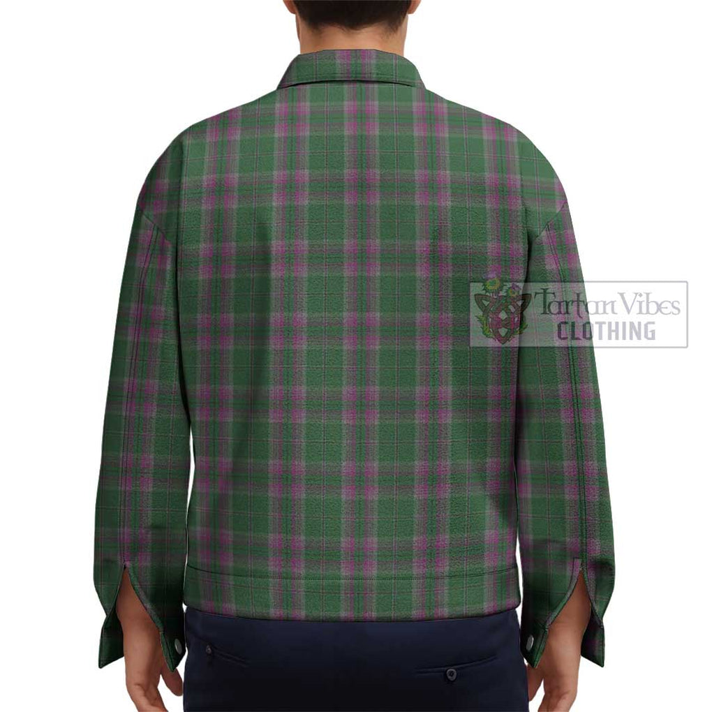 Gray Hunting Tartan Unisex Lapel Cotton Jacket - Tartan Vibes Clothing