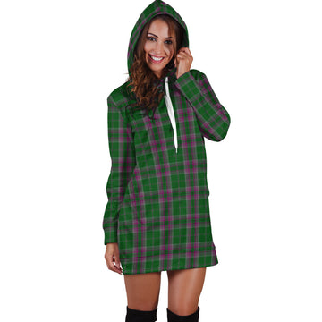 Gray Hunting Tartan Hoodie Dress