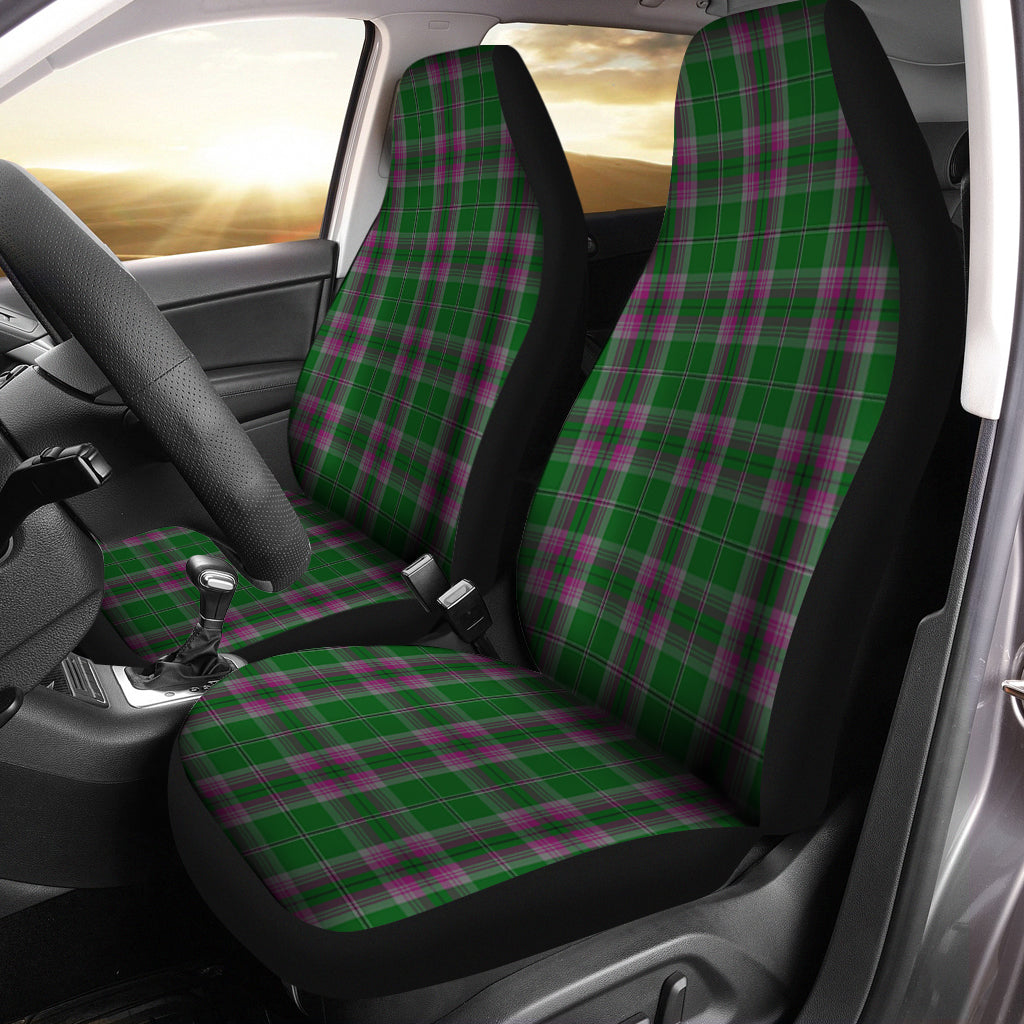 Gray Hunting Tartan Car Seat Cover - Tartanvibesclothing