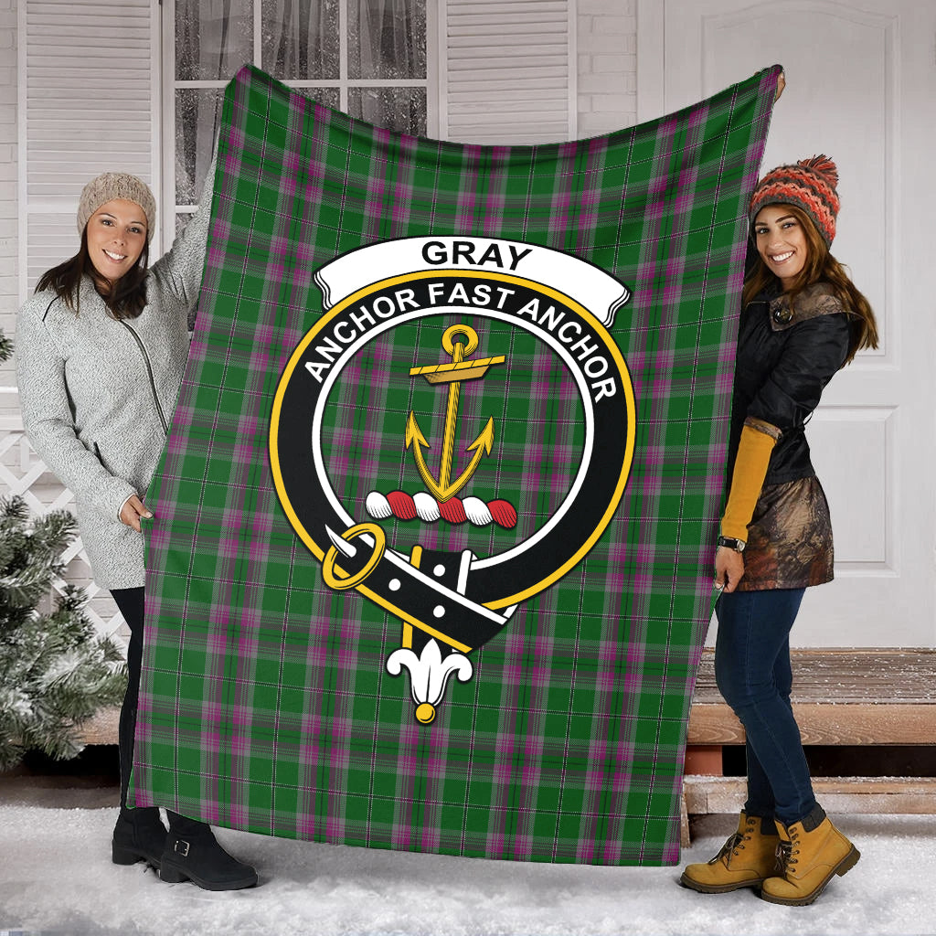 gray-hunting-tartab-blanket-with-family-crest