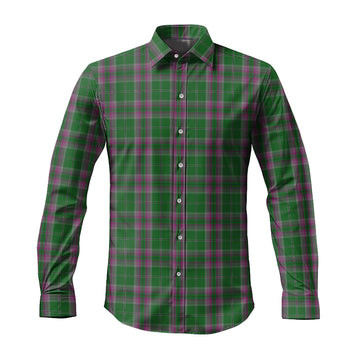 Gray Hunting Tartan Long Sleeve Button Up Shirt