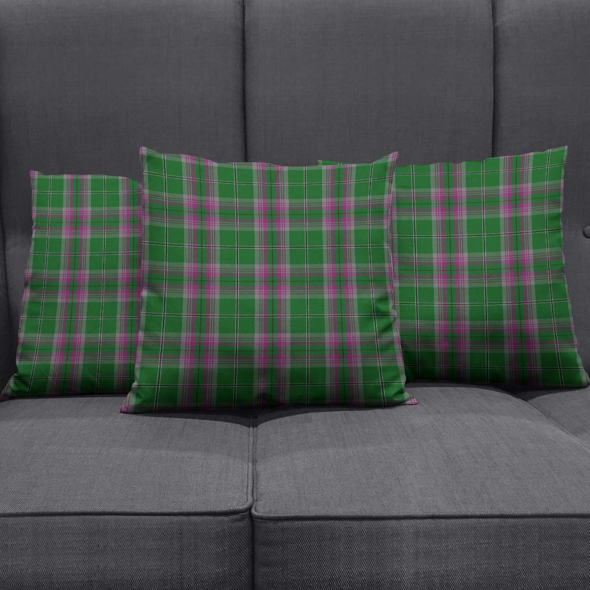 Gray Hunting Tartan Pillow Cover - Tartanvibesclothing