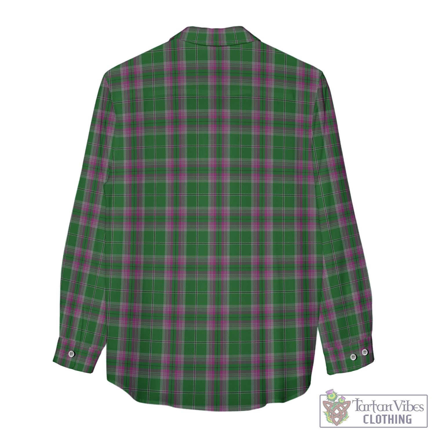 Gray Hunting Tartan Womens Casual Shirt