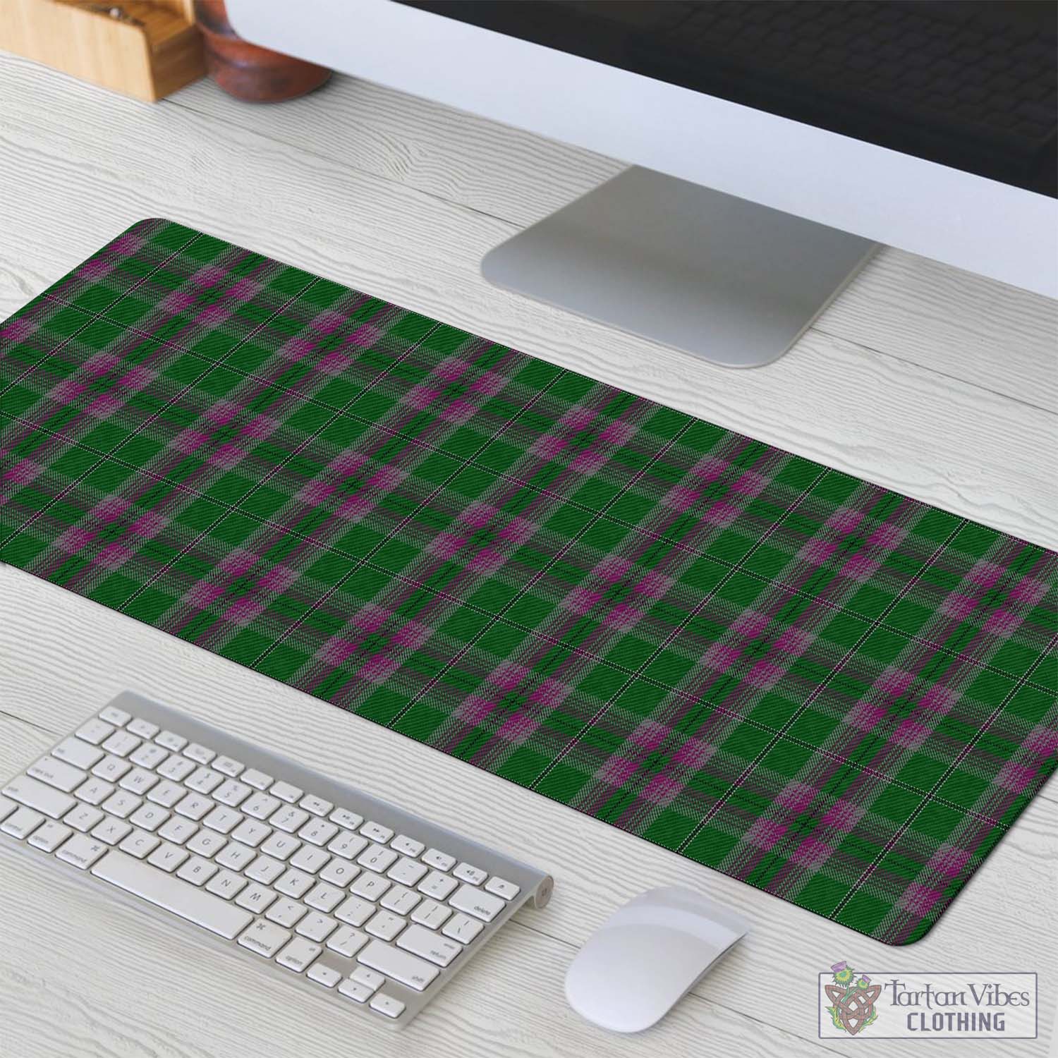 Tartan Vibes Clothing Gray Hunting Tartan Mouse Pad