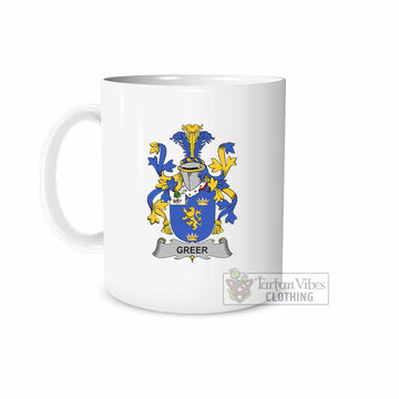 Greer Irish Clan Coat of Arms Ceramic Mug