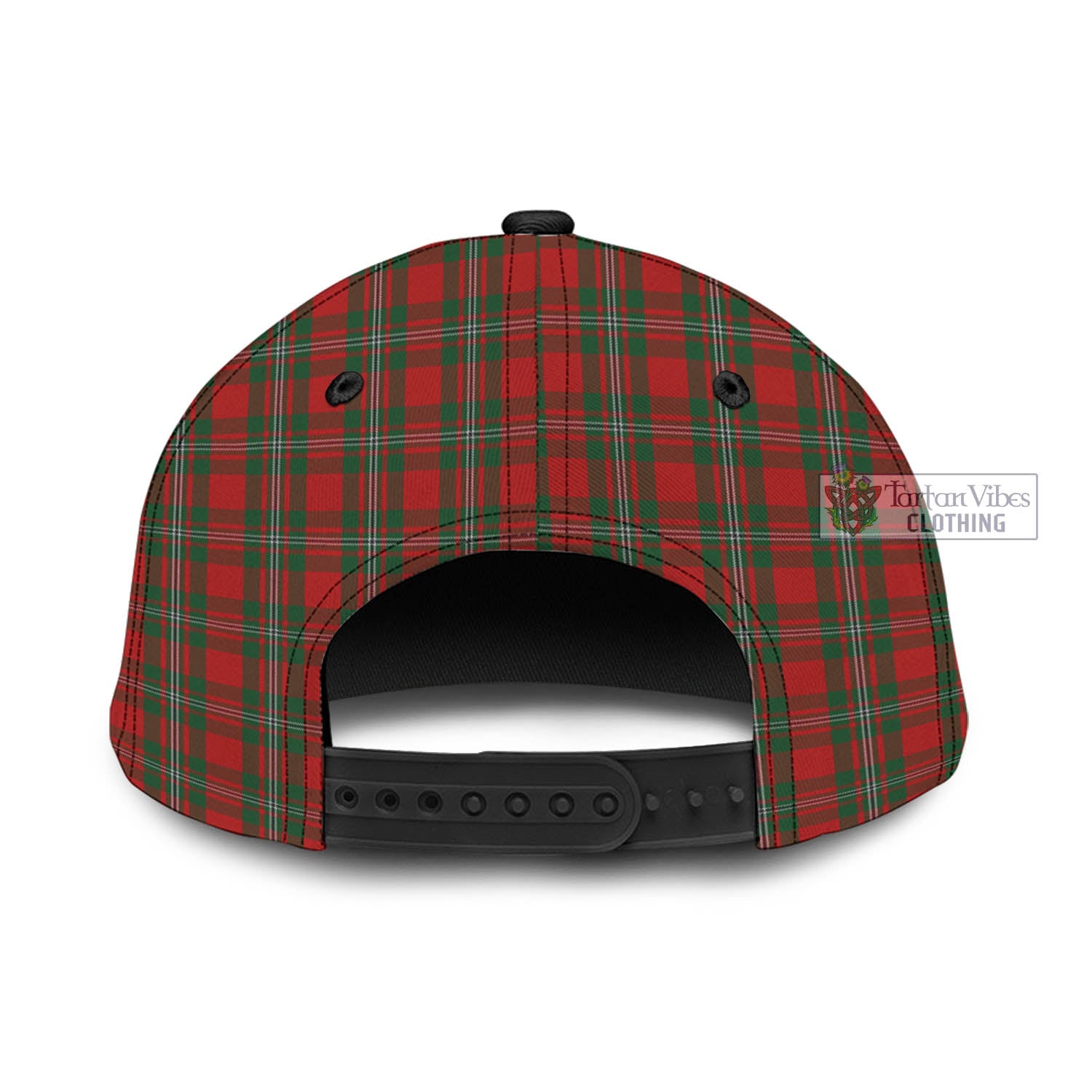 Tartan Vibes Clothing Gregor Tartan Classic Cap with Family Crest In Me Style