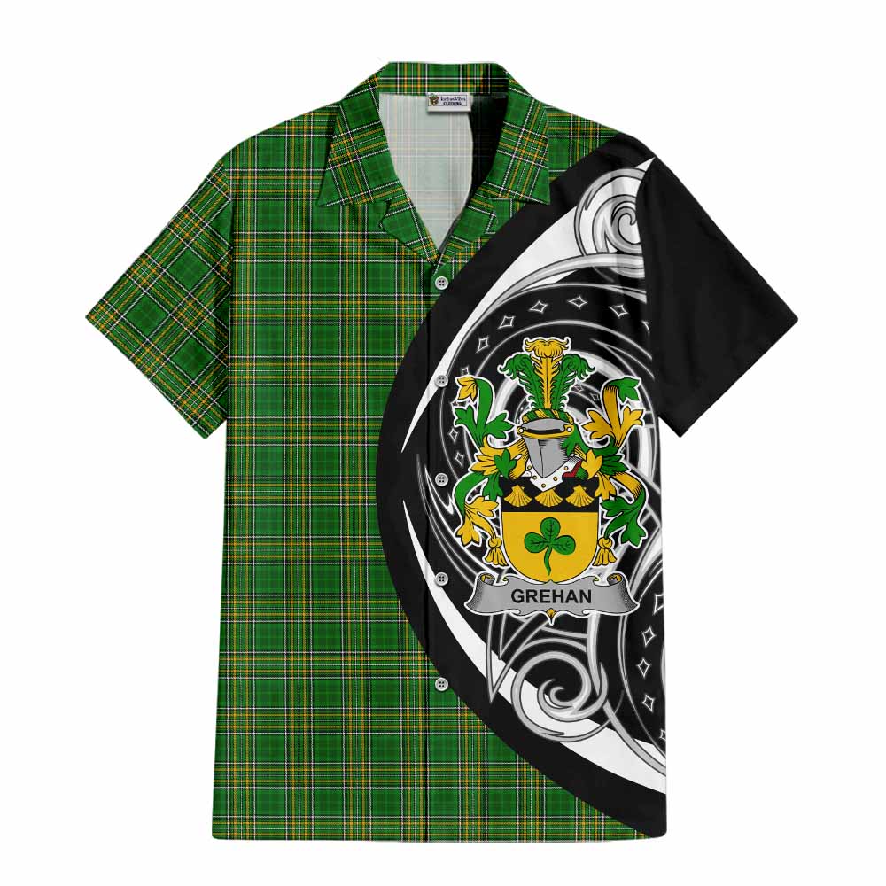 Grehan Irish Clan Hawaiian Shirt Celtic Circle Style Kid - Tartan Vibes Clothing