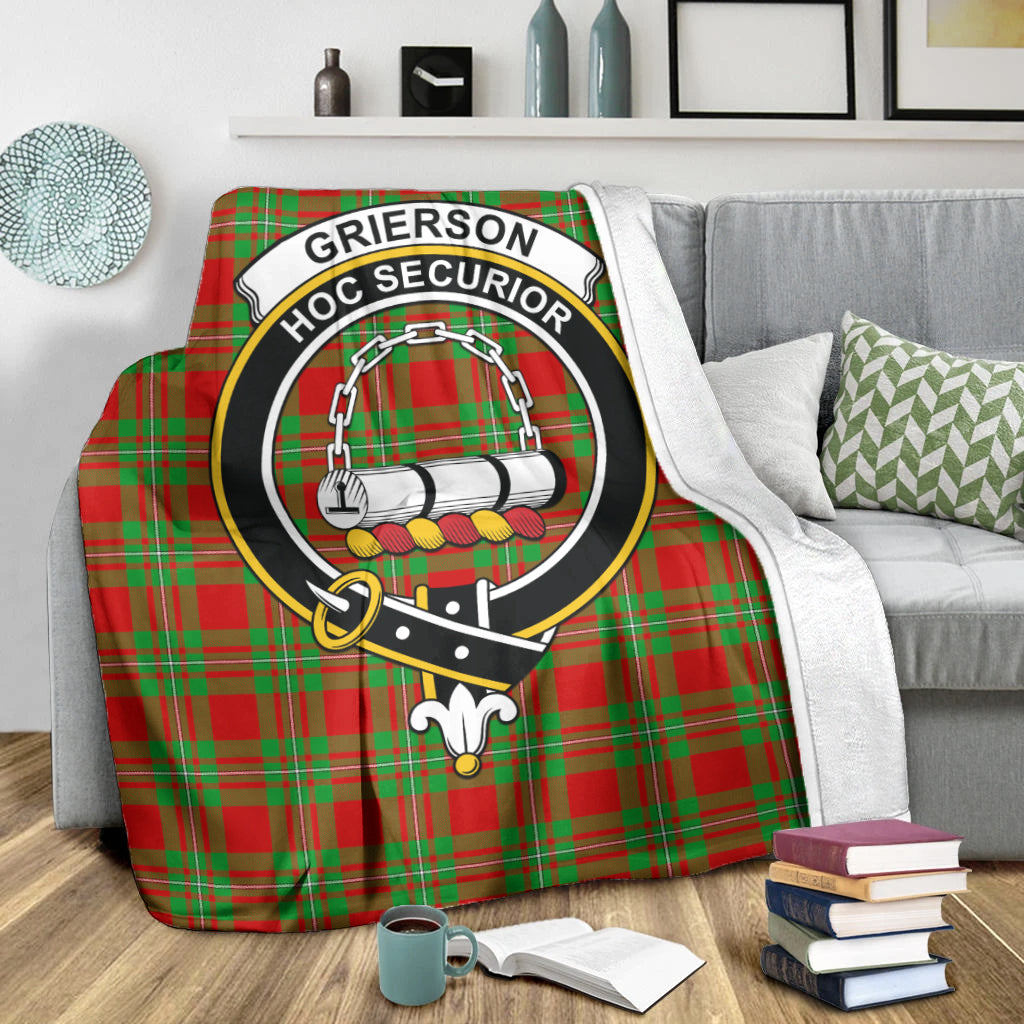 grierson-tartab-blanket-with-family-crest