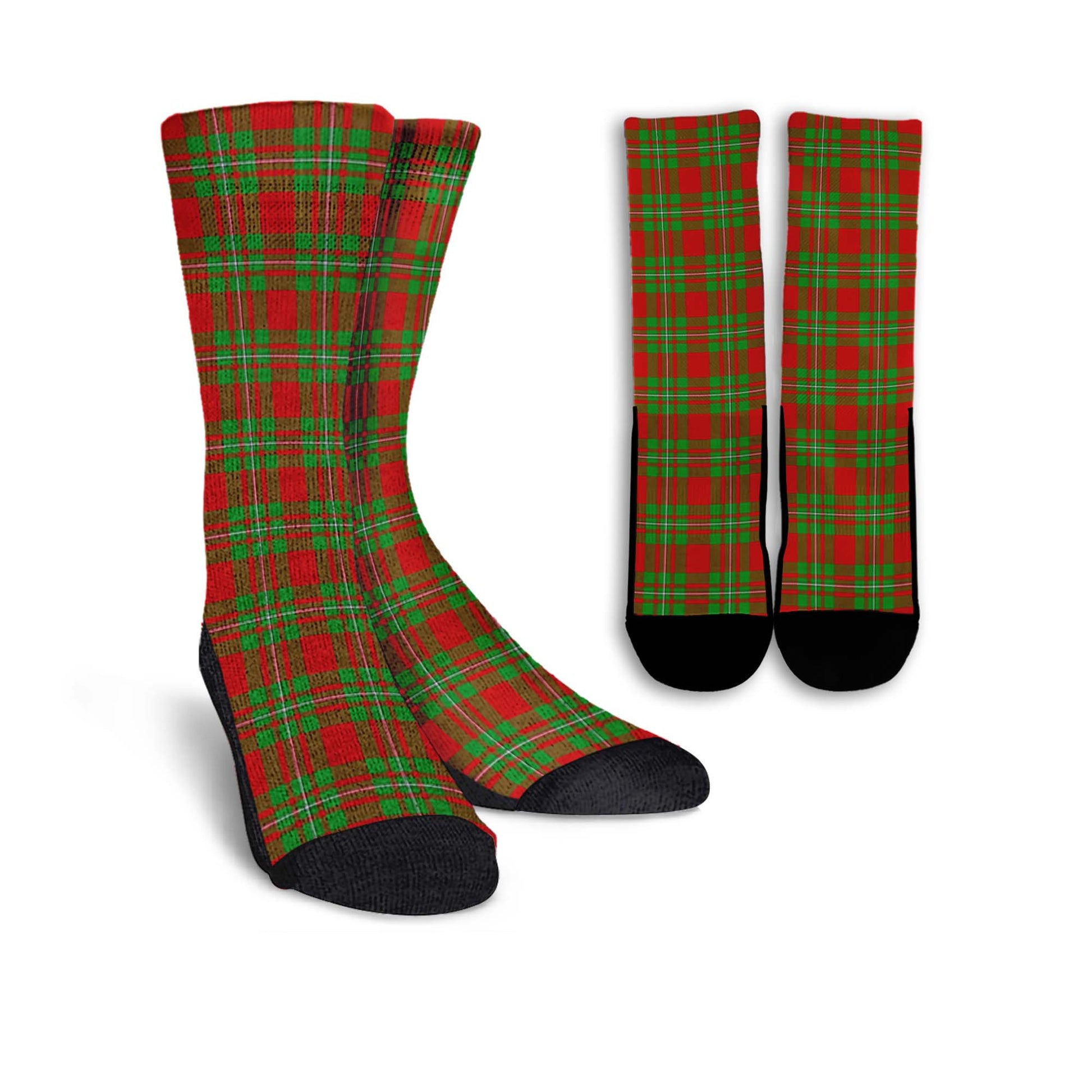 Grierson Tartan Crew Socks - Tartanvibesclothing