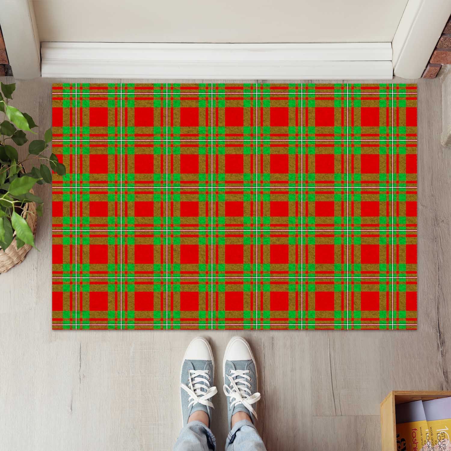 Grierson Tartan Door Mat - Tartanvibesclothing