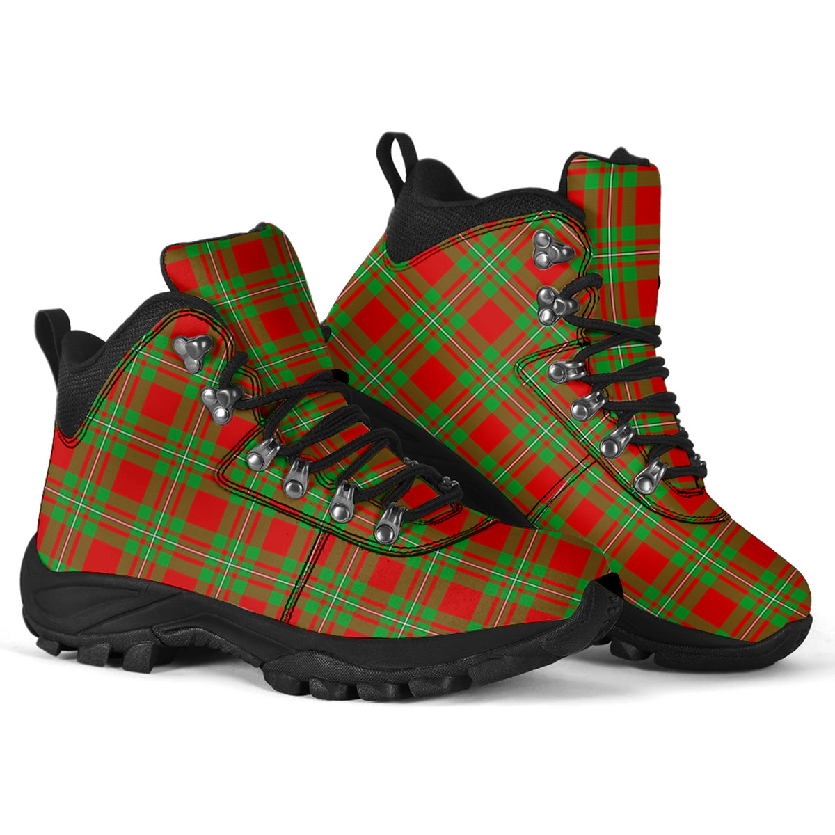 Grierson Tartan Alpine Boots - Tartanvibesclothing