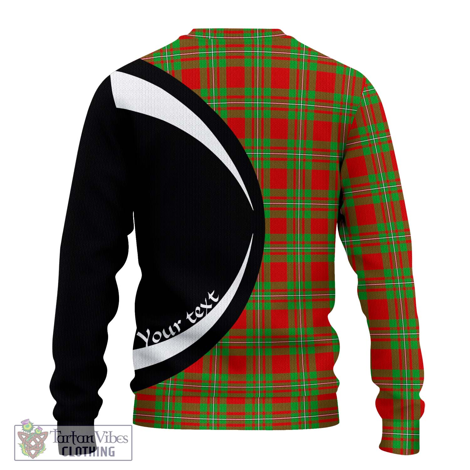 Grierson Tartan Ugly Sweater with Family Crest Circle Style - Tartan Vibes Clothing