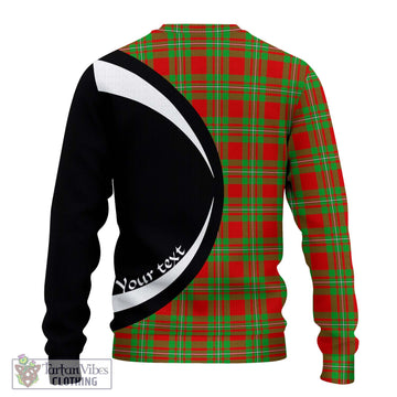 Grierson Tartan Ugly Sweater with Family Crest Circle Style