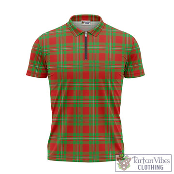 Grierson Tartan Zipper Polo Shirt