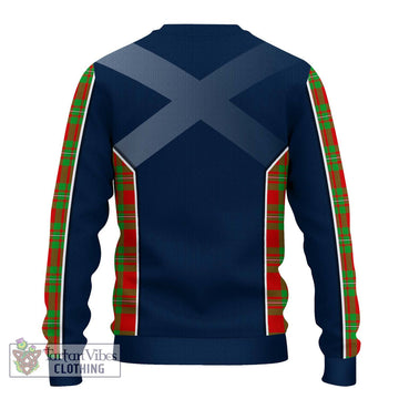 Grierson Tartan Ugly Sweater with Family Crest and Lion Rampant Vibes Sport Style