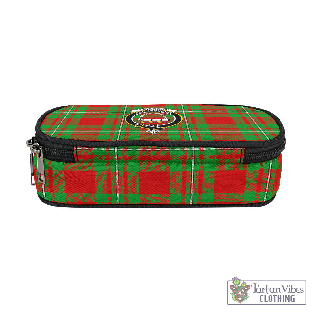 Tartan Vibes Clothing Grierson Tartan Pen and Pencil Case with Family Crest