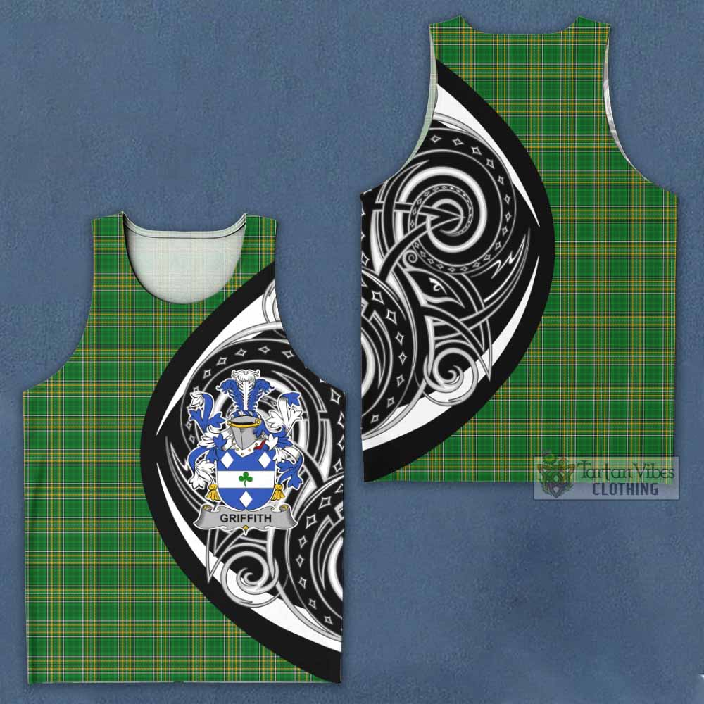 Griffith Irish Clan Men's Tank Top Celtic Circle Style - Tartan Vibes Clothing