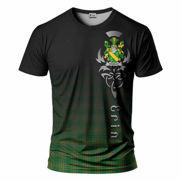 Grumley Irish Clan T-Shirt with Coat of Arms Erin Go Bragh Celtic Inspired Kid's Shirt - Tartan Vibes Clothing