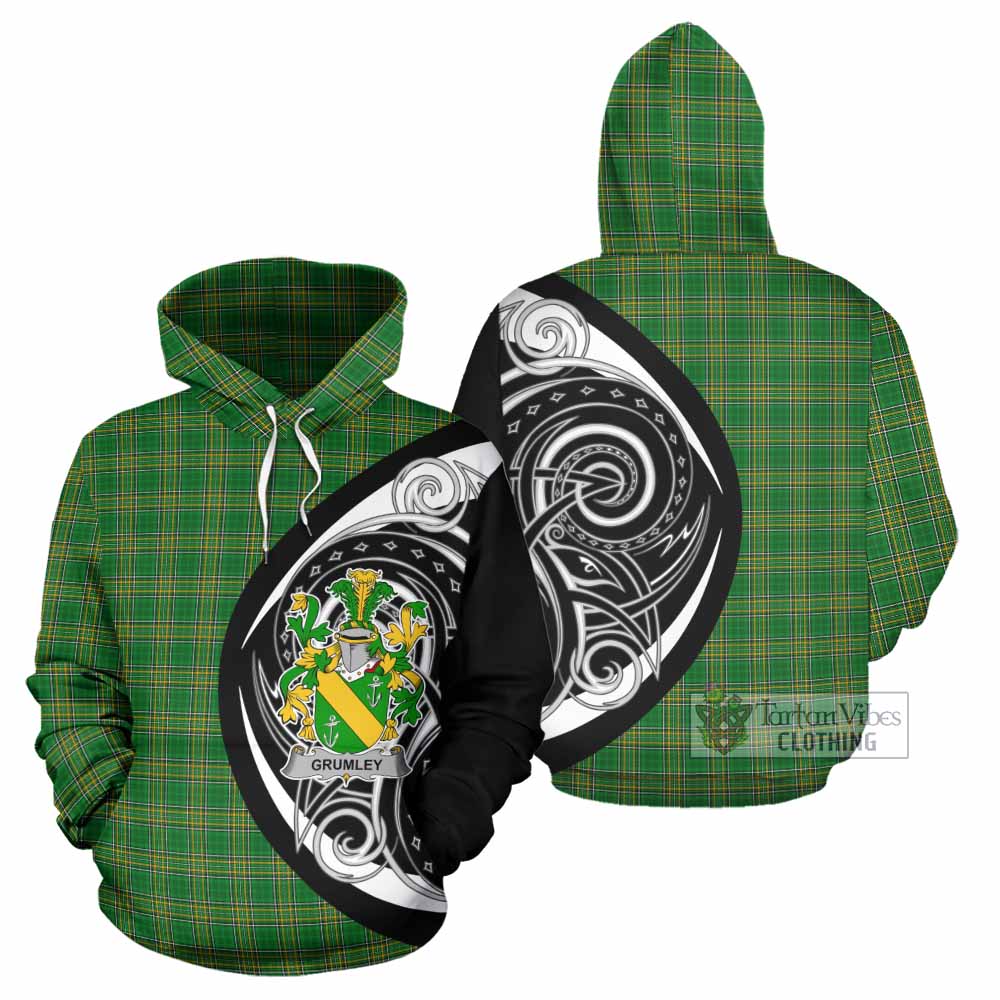 Grumley Irish Clan Hoodie Celtic Circle Style - Tartan Vibes Clothing