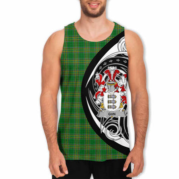 Gun Irish Clan Men's Tank Top Celtic Circle Style Men - Tartan Vibes Clothing