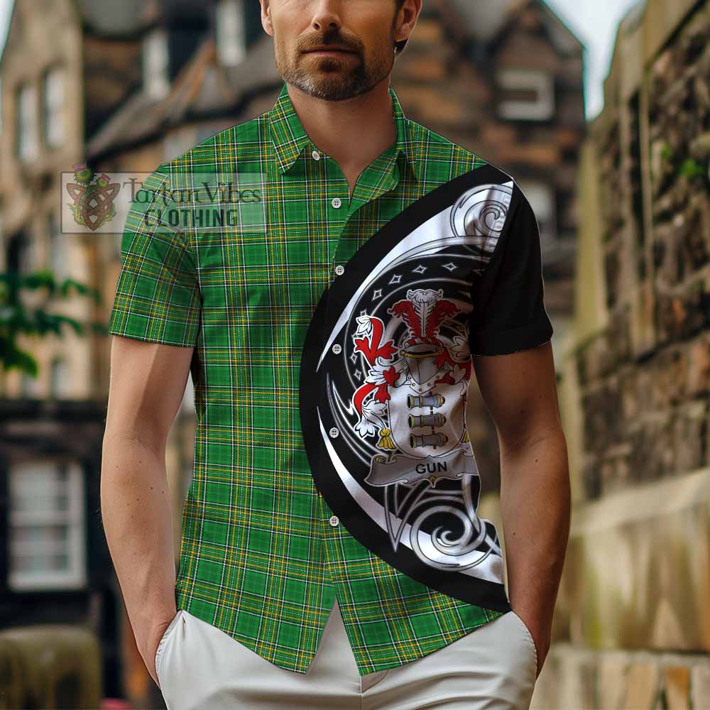 Gun Irish Clan Hawaiian Shirt Celtic Circle Style - Tartan Vibes Clothing