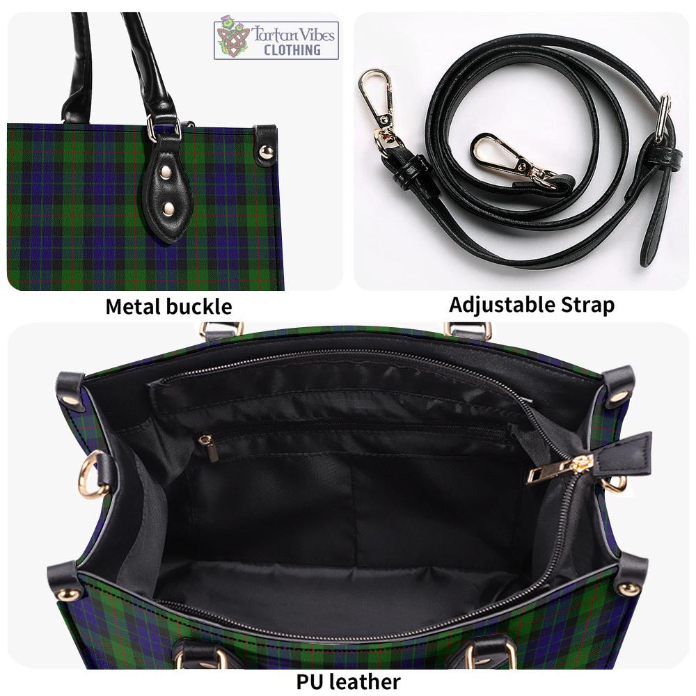 Tartan Vibes Clothing Gunn Tartan Luxury Leather Handbags