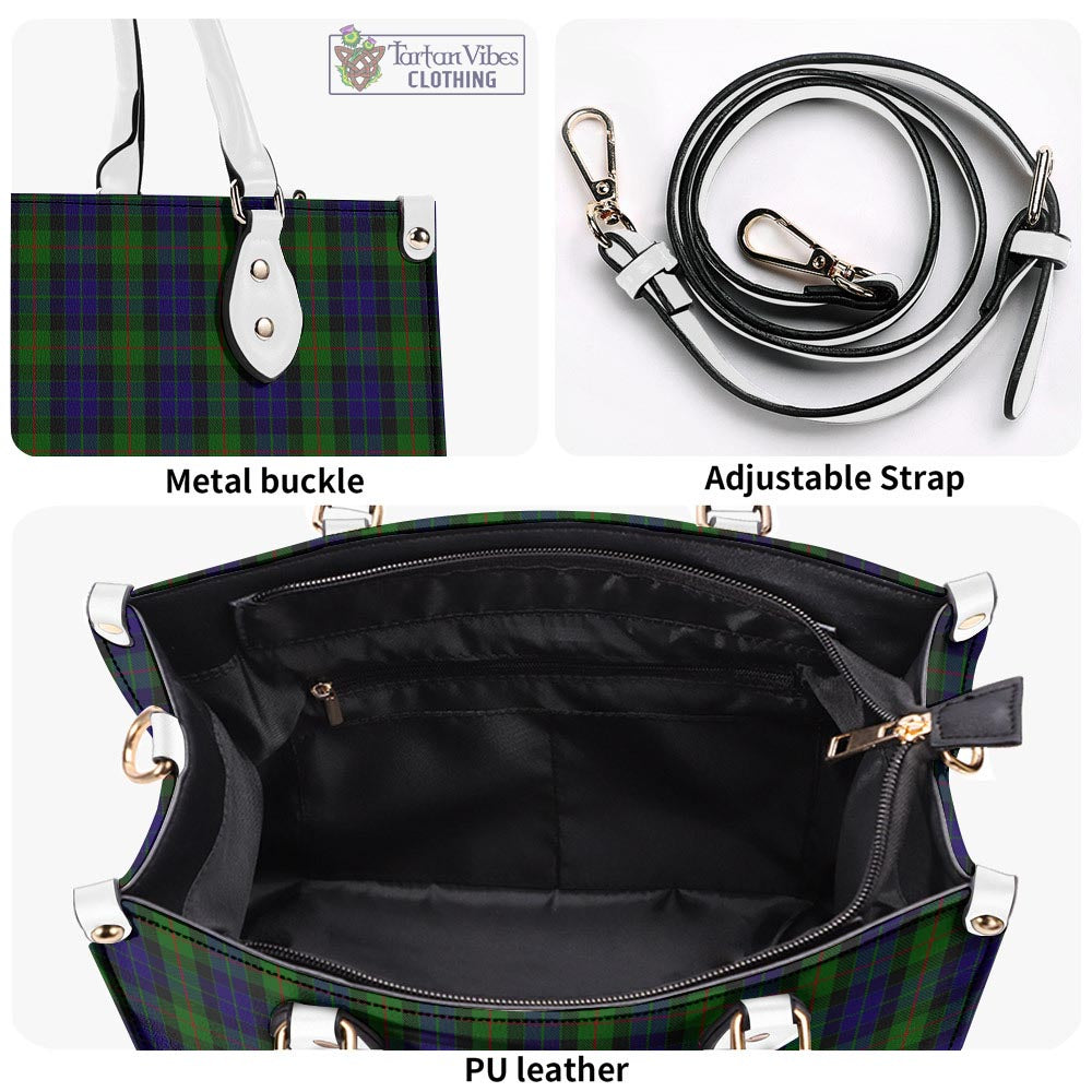 Tartan Vibes Clothing Gunn Tartan Luxury Leather Handbags