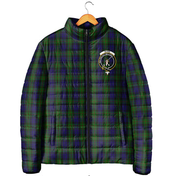 Gunn Tartan Padded Jacket with Family Crest