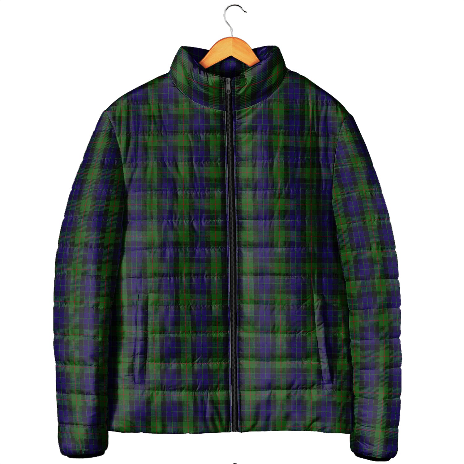 Gunn Tartan Padded Jacket Men's Padded Jacket - Tartan Vibes Clothing