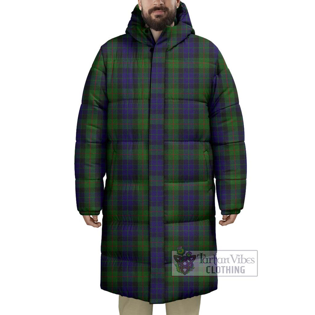 Tartan Vibes Clothing Gunn Tartan Long Down Jacket