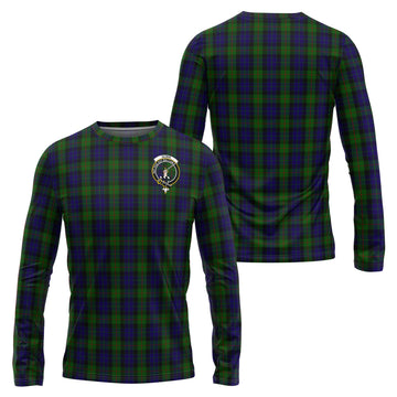 Gunn Tartan Long Sleeve T-Shirt with Family Crest