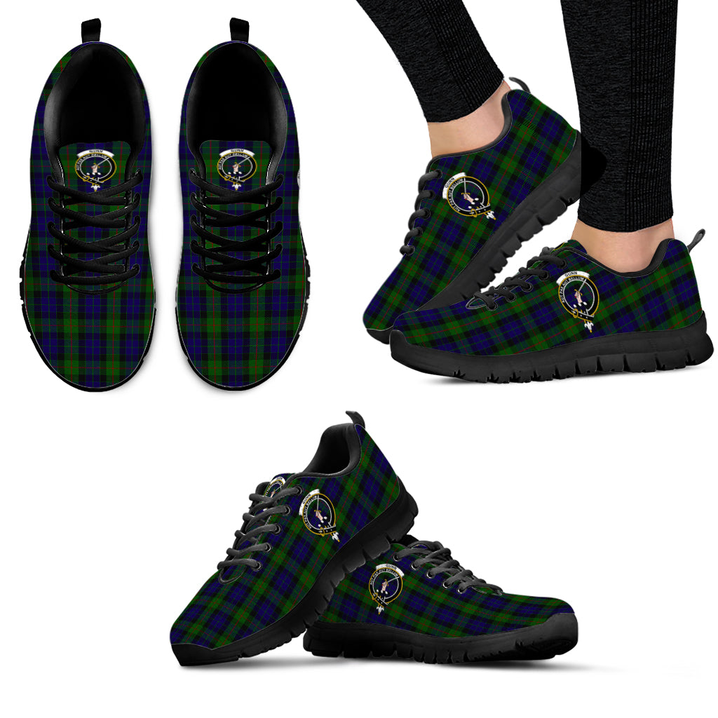 Gunn Tartan Sneakers with Family Crest - Tartan Vibes Clothing