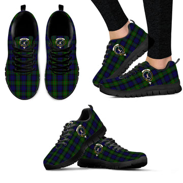 Gunn Tartan Sneakers with Family Crest