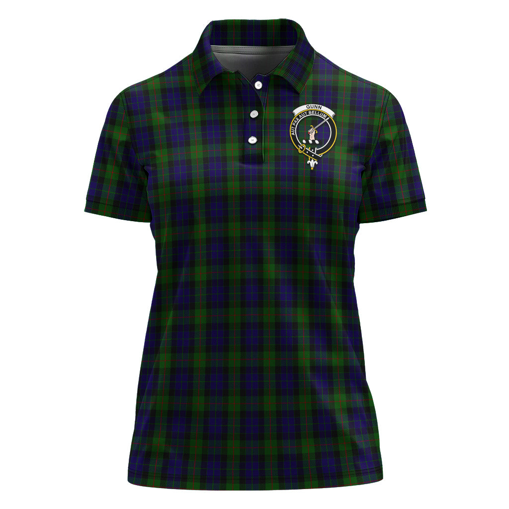 gunn-tartan-polo-shirt-with-family-crest-for-women