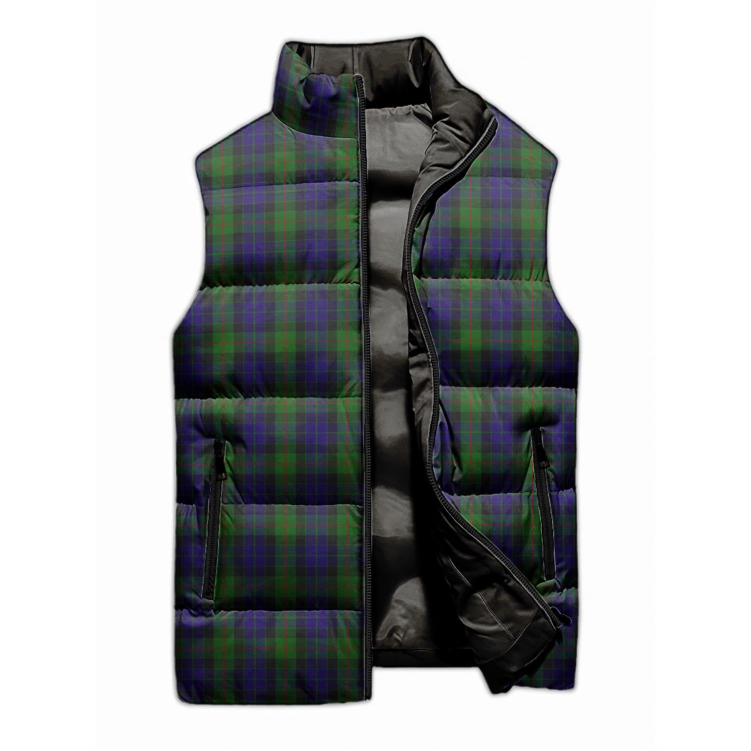 Gunn Tartan Sleeveless Puffer Jacket - Tartanvibesclothing