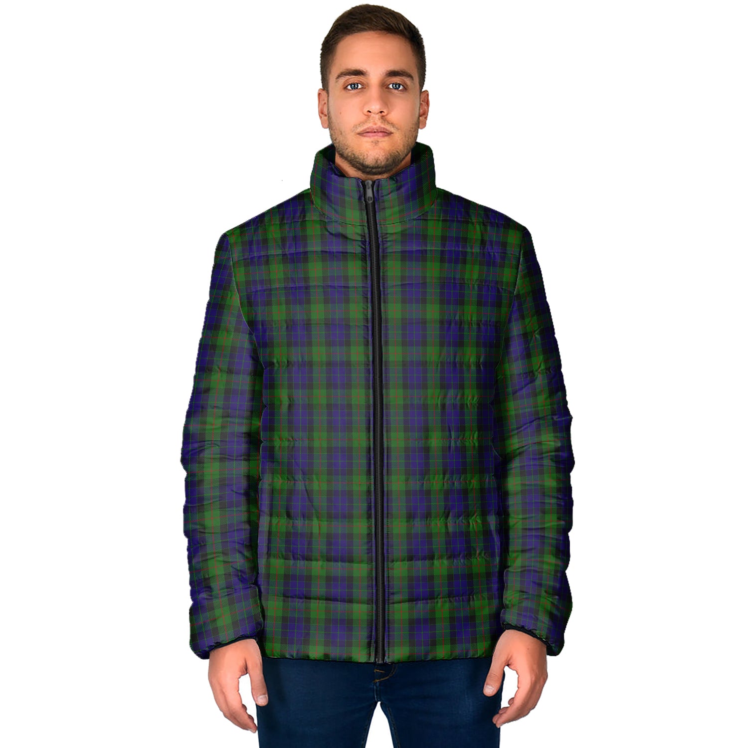 Gunn Tartan Padded Jacket - Tartan Vibes Clothing