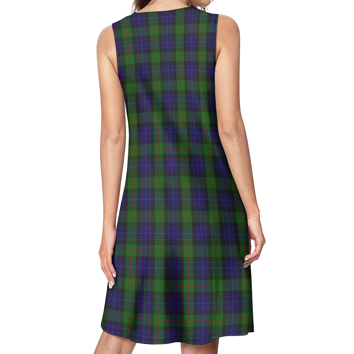 Gunn Tartan Womens Casual Dresses - Tartanvibesclothing