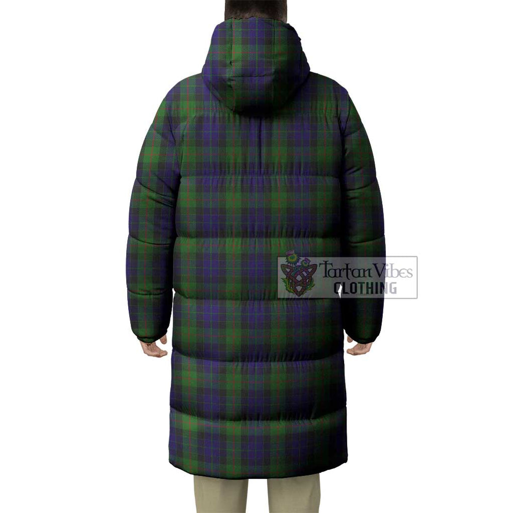 Tartan Vibes Clothing Gunn Tartan Long Down Jacket