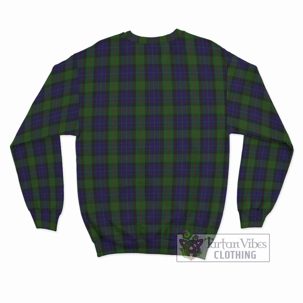 Gunn Tartan Sweatshirt with Family Crest DNA In Me Style - Tartanvibesclothing Shop