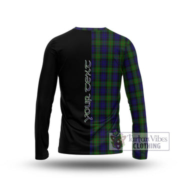 Gunn Tartan Long Sleeve T-Shirt with Family Crest and Half Of Me Style