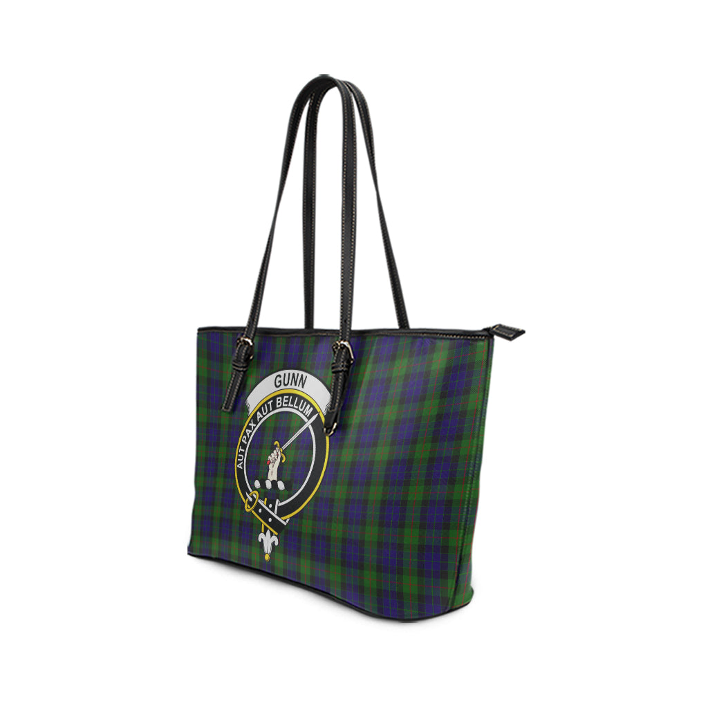 gunn-tartan-leather-tote-bag-with-family-crest