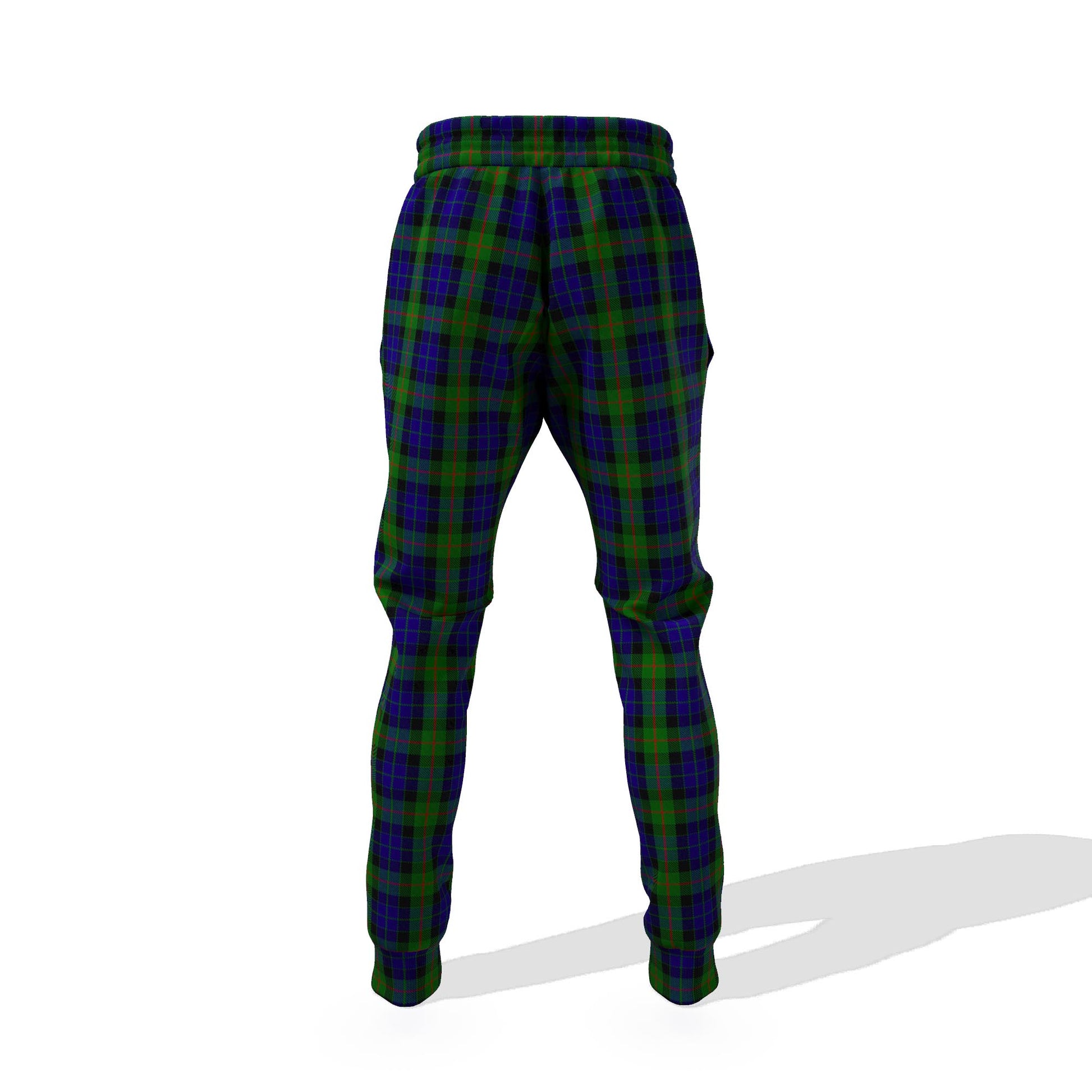 Gunn Tartan Joggers Pants with Family Crest 6XL - Tartan Vibes Clothing