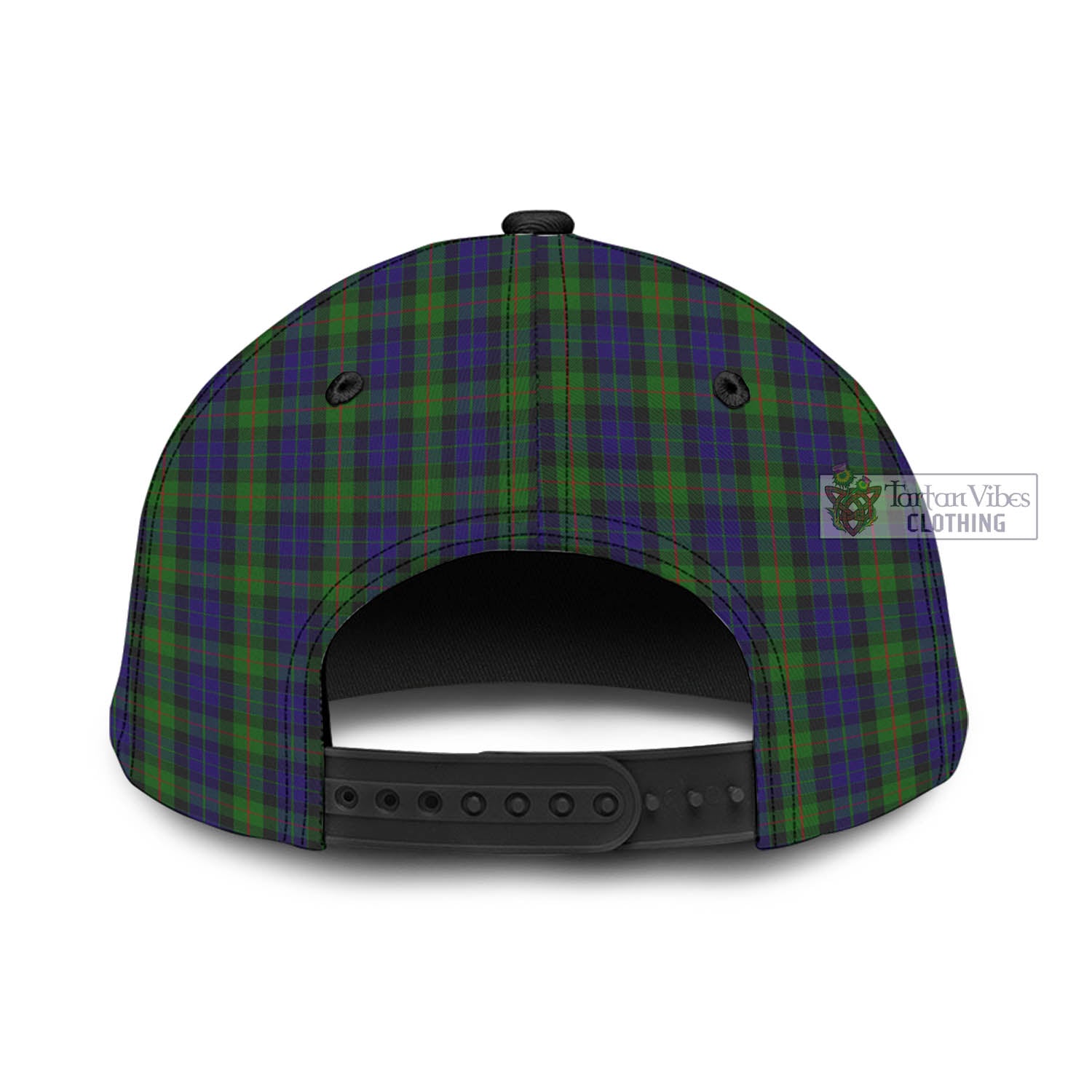 Tartan Vibes Clothing Gunn Tartan Classic Cap with Family Crest In Me Style