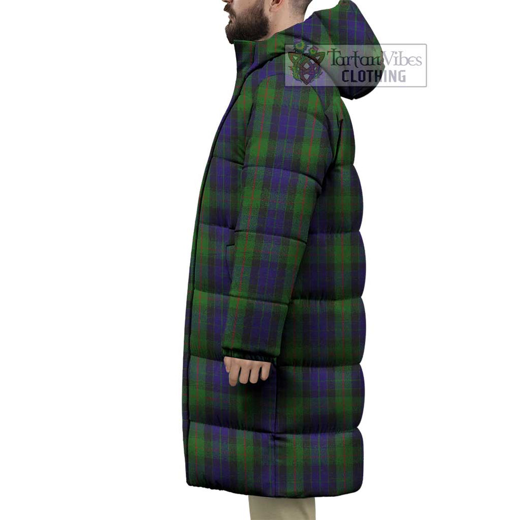 Tartan Vibes Clothing Gunn Tartan Long Down Jacket