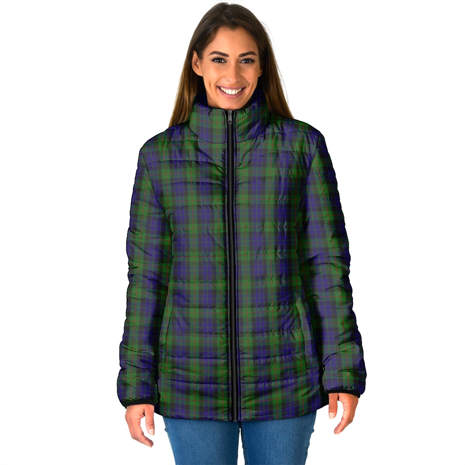 Gunn Tartan Padded Jacket - Tartan Vibes Clothing