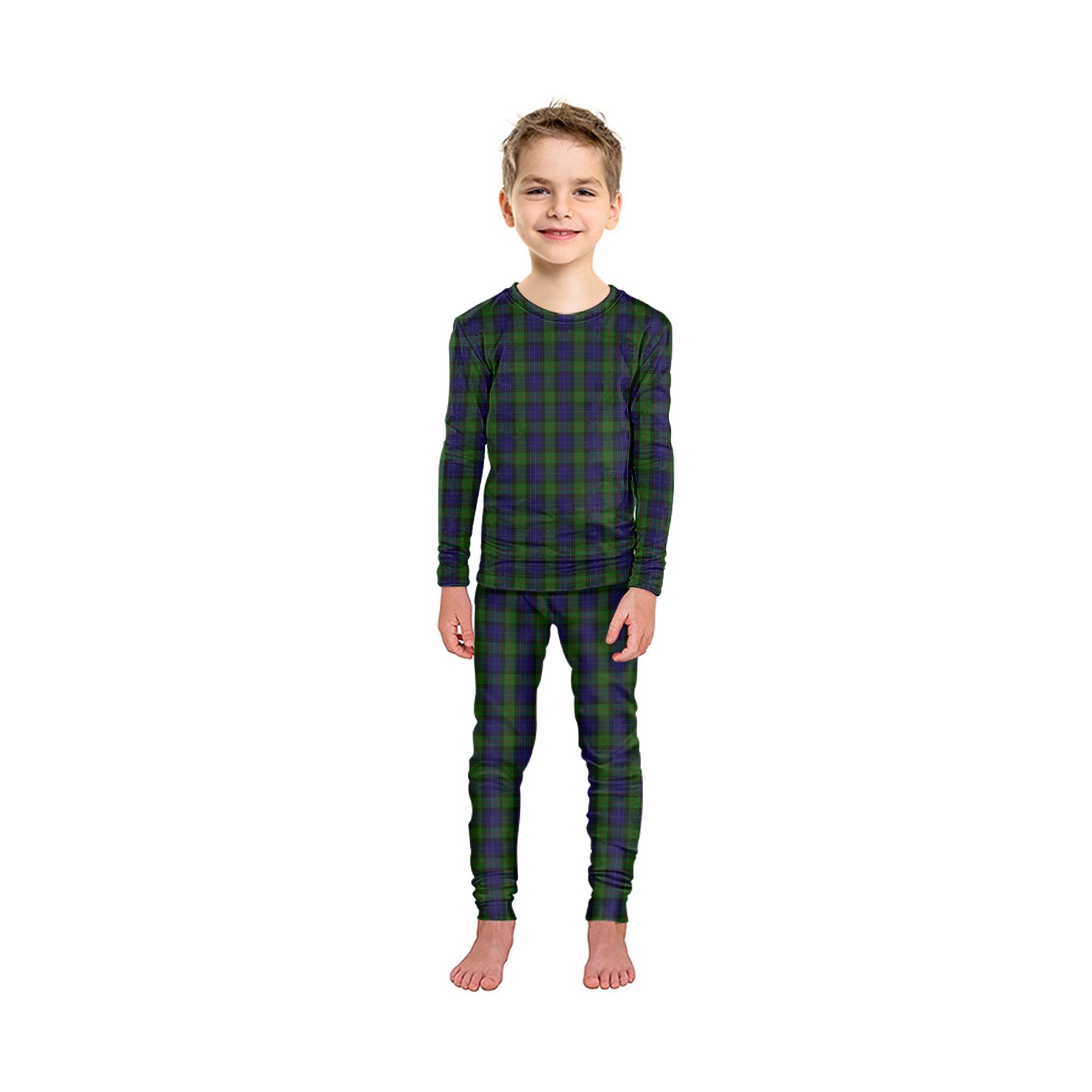 Gunn Tartan Pajamas Family Set - Tartan Vibes Clothing