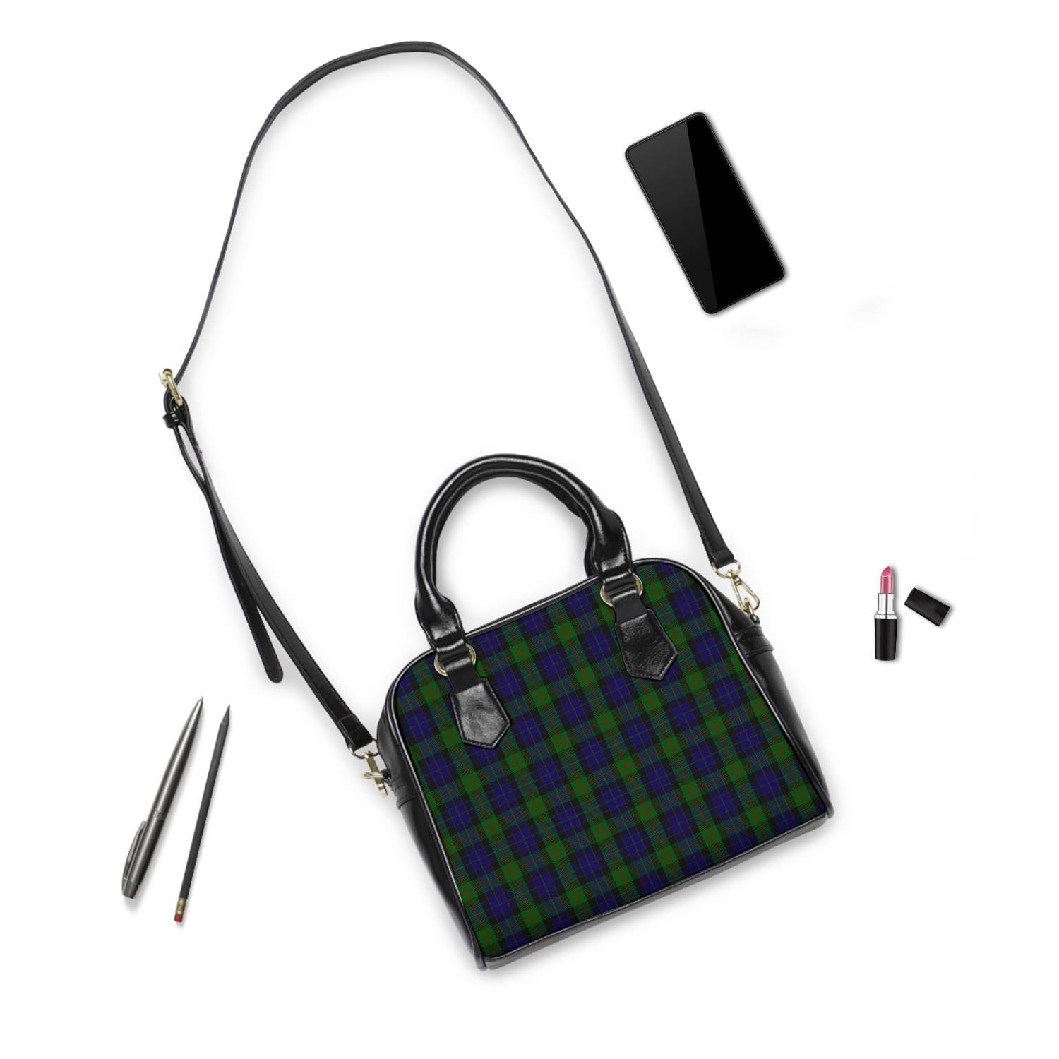 Gunn Tartan Shoulder Handbags - Tartanvibesclothing