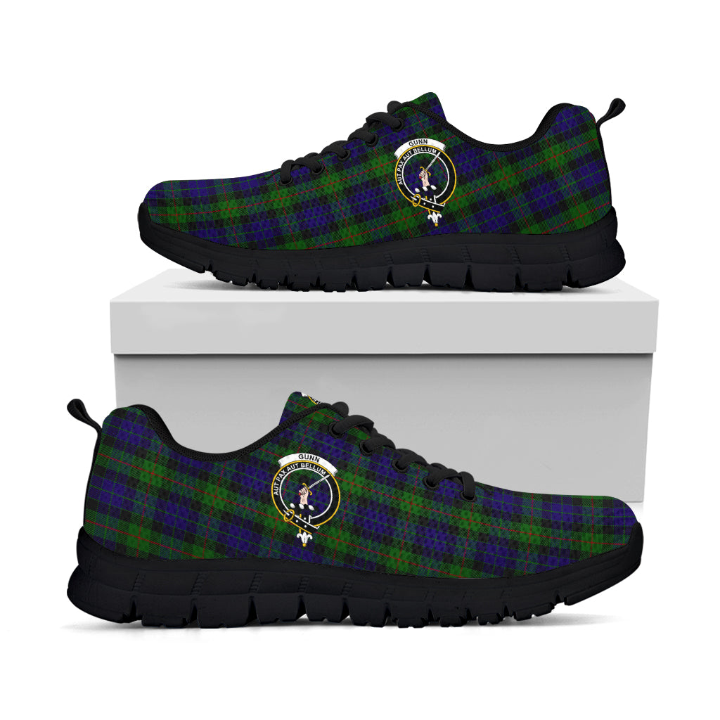 Gunn Tartan Sneakers with Family Crest - Tartan Vibes Clothing