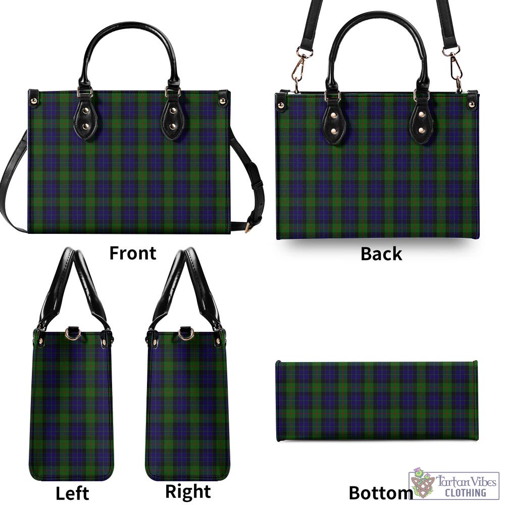 Tartan Vibes Clothing Gunn Tartan Luxury Leather Handbags